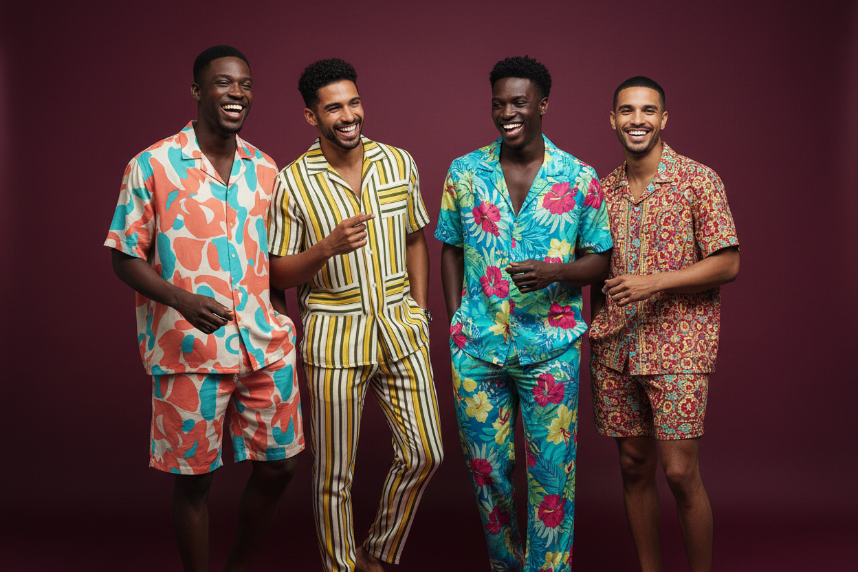 Effortlessly Coordinated Two-Piece Matching Sets