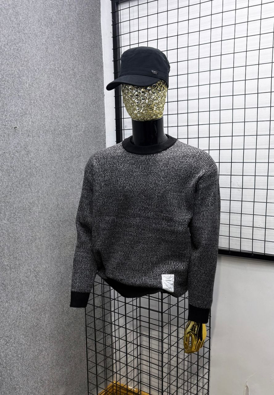 Static Marl Heavy-Knit Sweaters