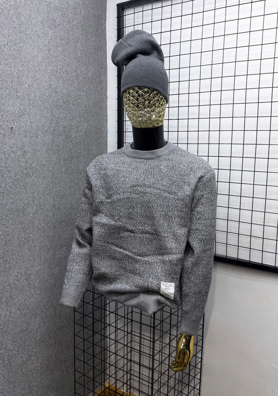 Static Marl Heavy-Knit Sweaters